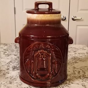 1950's Mccoy Milk Can Cookie Jar